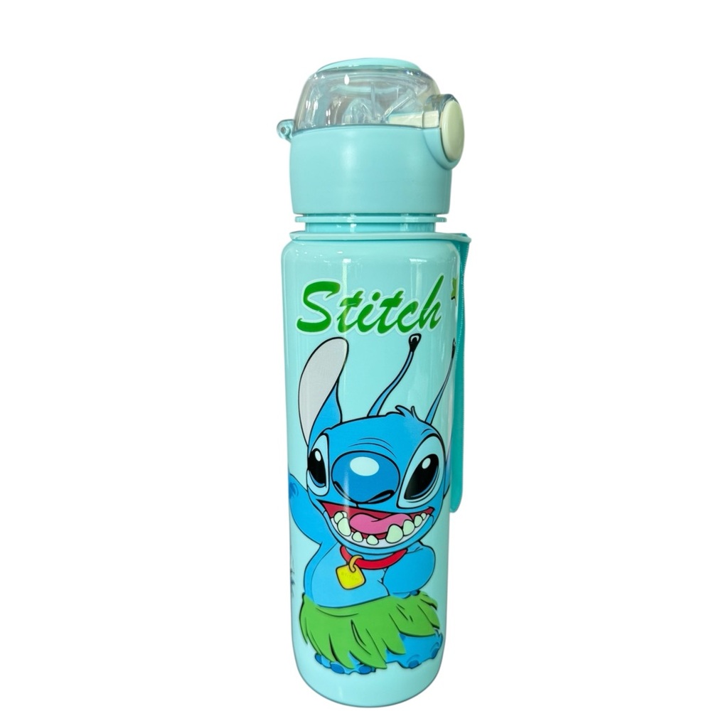Disney Stitch Blue Water Bottle
